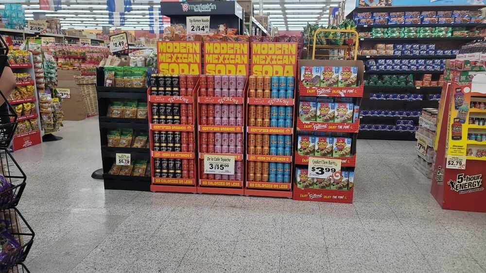 In-store display built by Cal Coast