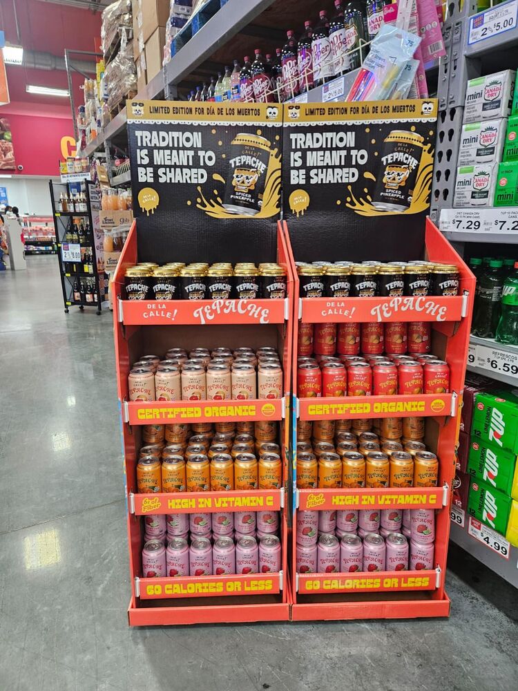 In-store display built by Cal Coast