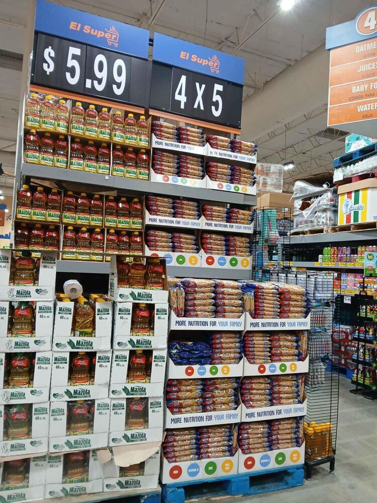 In-store display built by Cal Coast