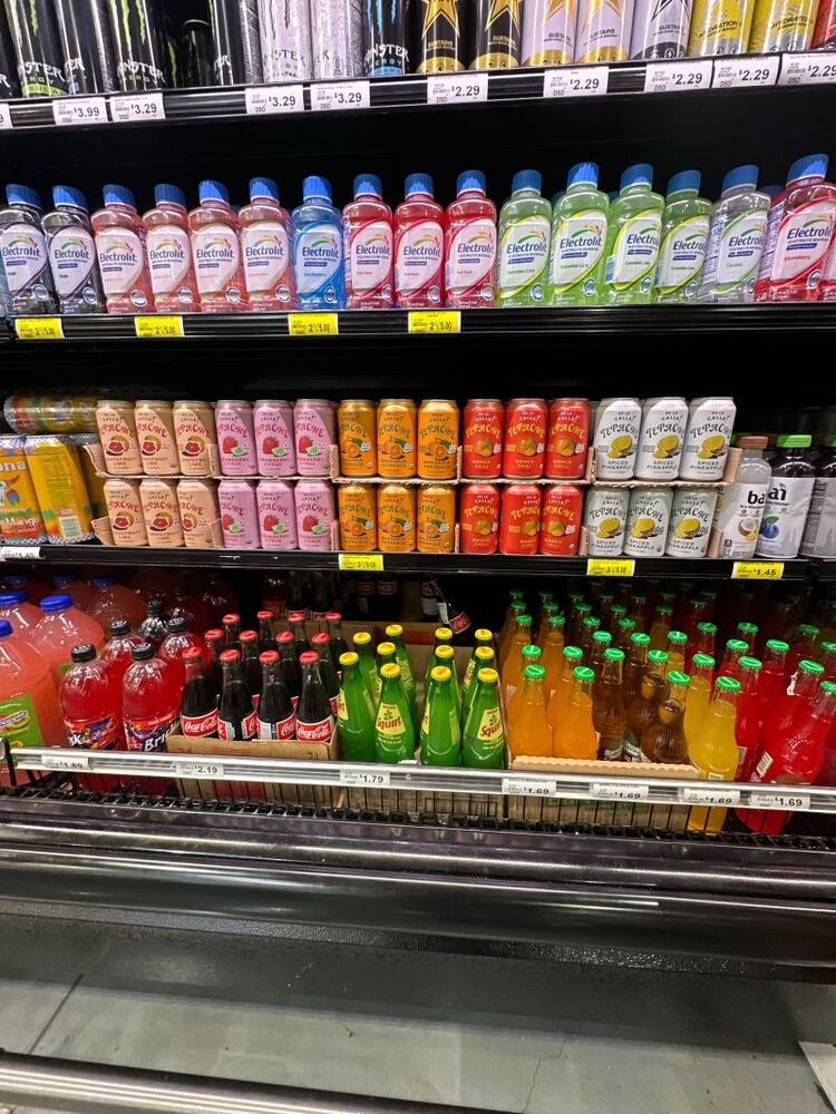 In-store display built by Cal Coast