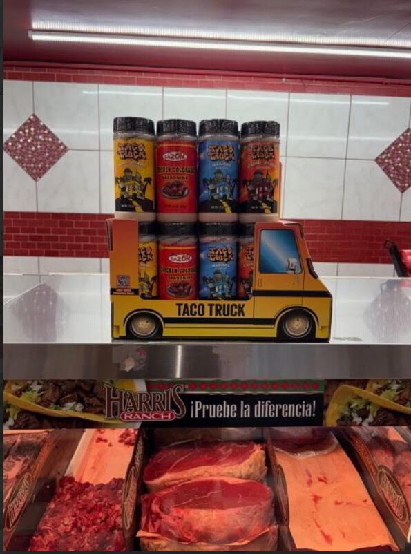 In-store display built by Cal Coast