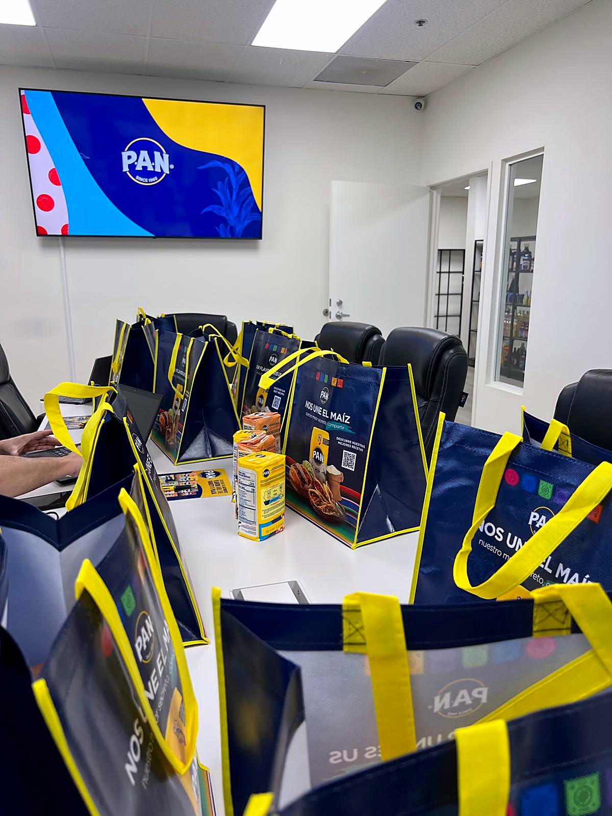 P.A.N. gift bags for a sales training