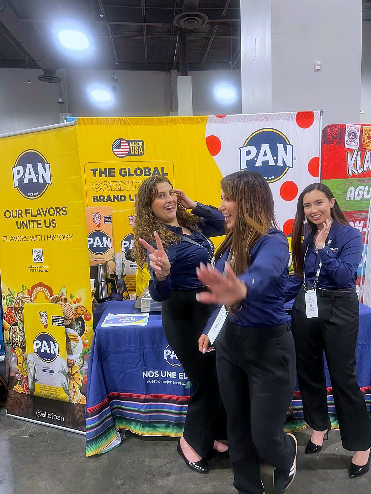 Cal Coast team having fun at the P.A.N. booth