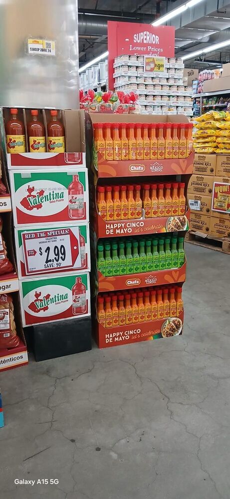 In-store display built by Cal Coast