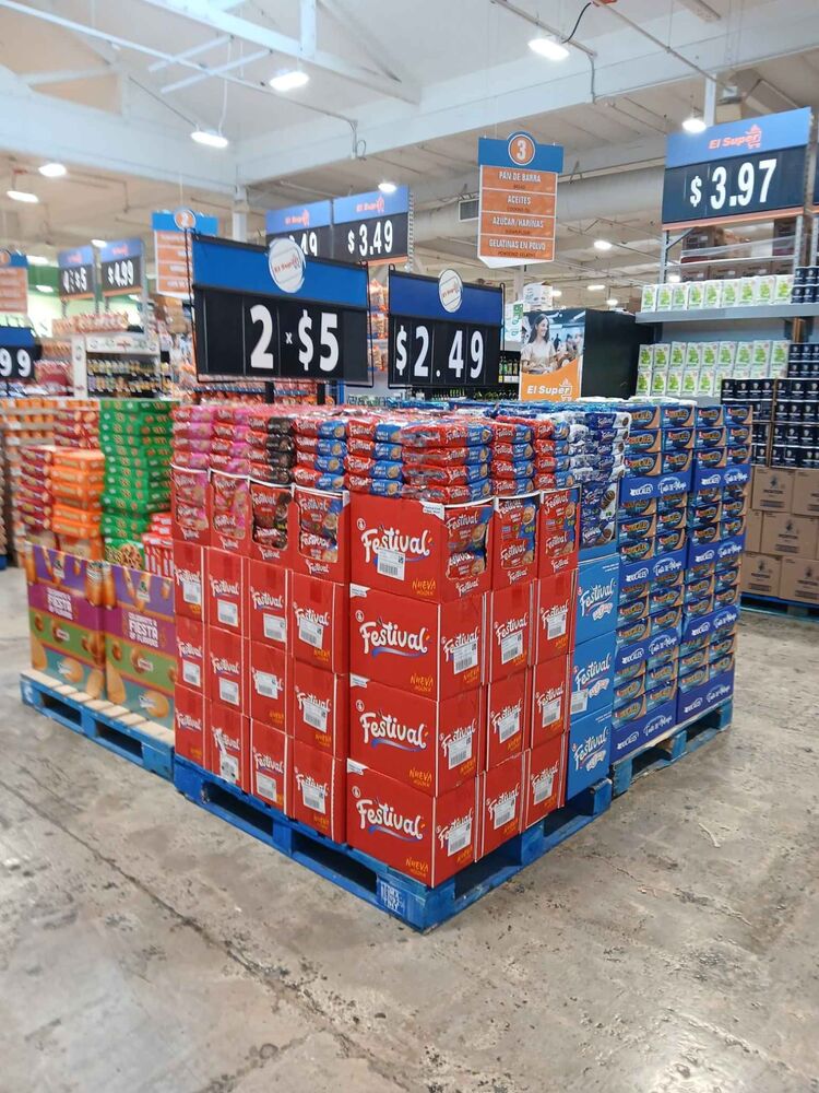 In-store display built by Cal Coast