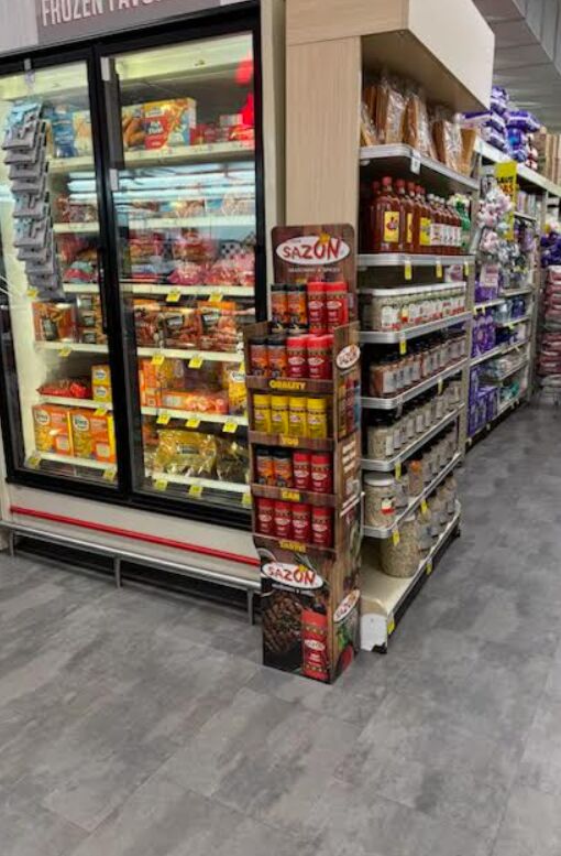 In-store display built by Cal Coast