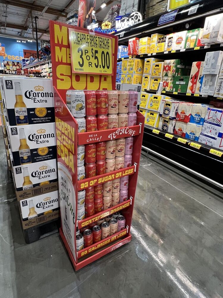 In-store display built by Cal Coast